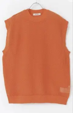 ☆新品未使用☆【HEYUMM】カラフルメッシュニットベスト