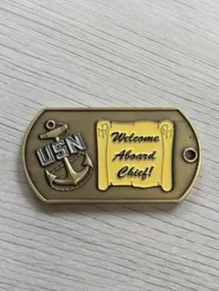 アメリカ海軍USN メダル SIGONELLA Khaki Ball 2013