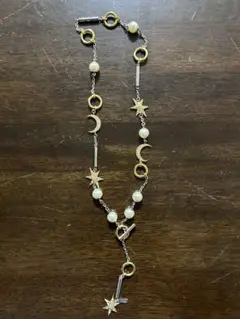 【美品】ADER.bijoux MOON&STAR multi raliet