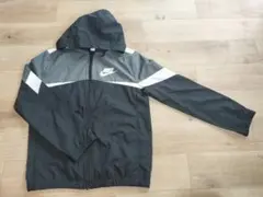 Nike フード付きジャケット M 黒/グレー