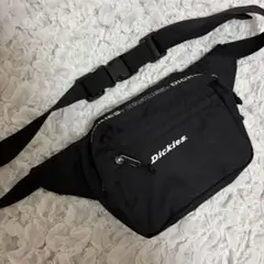 Dickies ブラック ボディバッグ ショルダーバッグ