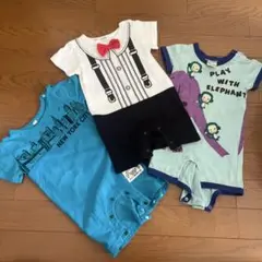 80 ベビー服　ハーフバースデー　100日記念