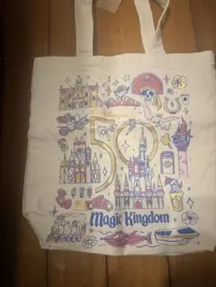 新品　WDW 50周年　トート　マジックキングダ　ディズニー　スターバックス