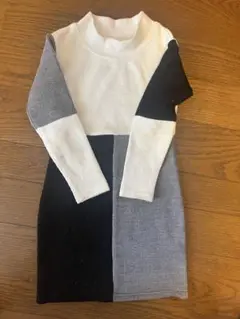 キッズ　ニットワンピ