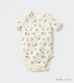 UNIQLO ベビー肌着 くまイラスト 90 新品未使用