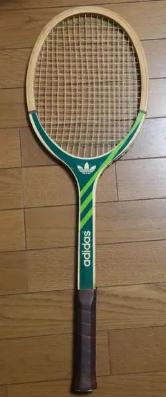 adidas テニスラケット 木製 ヴィンテージ アディダス