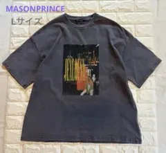 【MASONPRINCE 】ビッグシルエット ヴィンテージ加工 ロックTシャツL