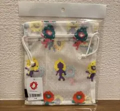 ミャクミャク　レース　万博　巾着　ボーダーカラー　限定
