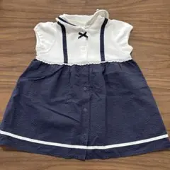べべ☆マリン風ワンピース