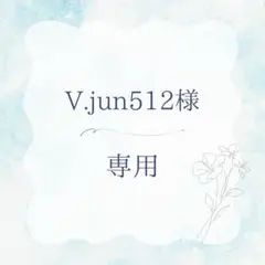 V.jun512様　専用ページ♡