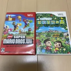 Wii 街へいこうよ どうぶつの森＆スーパーマリオブラザーズ