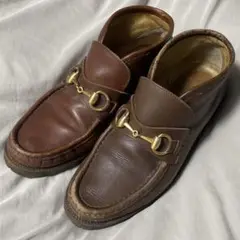 GUCCI ホースビットモカシンローファー ブラウン 36 1/2