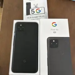 Google pixel 4a 動作確認済　SIMフリー