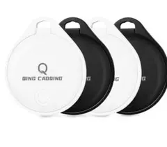 QING CAOQING AirTagの「探す」APP対応4個セット