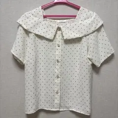 美品　アストリアオディール　アソートオフショルブラウス
