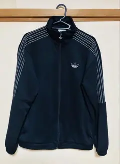 adidas ブラック ジャージ ジャケット