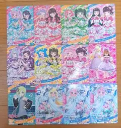 ひみつのアイプリ 星3 コラボカード 12枚セット ときせん リカちゃん ミク