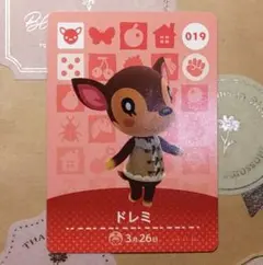 あつまれどうぶつの森　amiiboカード　ドレミ