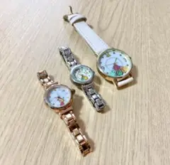 通販生活 ファッション イーブイ ベージュバンド時計 イッツデモ