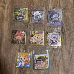 ワンピース大海賊シールウエハース（未開封）GR他８枚セット