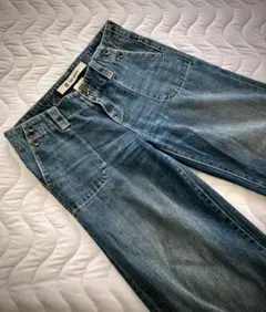 GAP ワイドレッグデニムパンツ