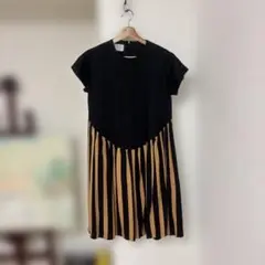 値下げ　リネン　ワンピース