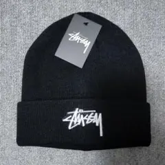 新品人気stussyのロゴ刺繍入りステューシー ニット帽メンズレディー ビーニー