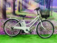 ❷ 4630子供乗せ電動自転車新品26インチ良好バッテリー 人気モデルアシスト