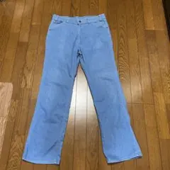 リーバイス　デニム　イージーパンツ　ライトブルー　ストレート　W36 L32