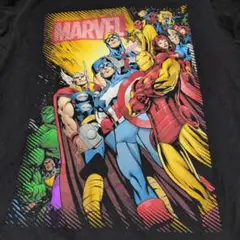 MARVEL コミックスタイル TシャツL