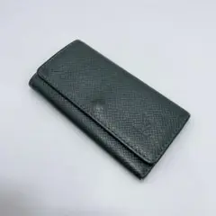 Louis Vuitton キーケース グリーン レザー ルイヴィトン タイガ