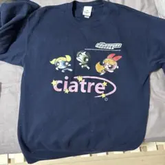 ciatre パワーパフガールズ トレーナー　Lサイズ ciatre × POWERPUFF GIRLS CHERRY sweat shirts |