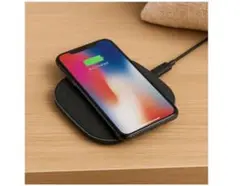 【新品未使用】ワイヤレス充電器 薄型パッド型 iPhone/Android対応