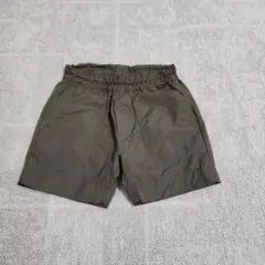 【超美品】フィス　ナイロン製オリーブショートパンツ110センチ