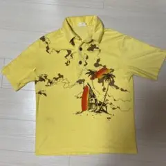 LIGHTNING BOLT×PGC バックプリントポロシャツ　XL 美品 ocean pacific】ポロシャツ バックプリント ブラック XL - メルカリ