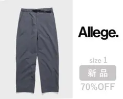 新品7割引 Allege. 春夏ウールイージーパンツ S a.presse