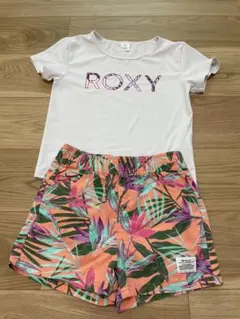 ROXY ラッシュガード＆ショートパンツセット 上130cm下140cm