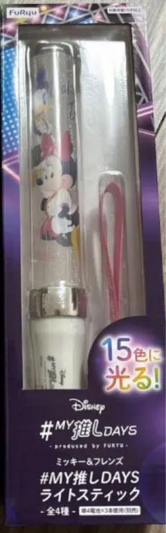 ディズニー MY推しDAYS ライトスティック コンプセット チップ&デール】ミッキー&フレンズ #MY推しDAYS ライト