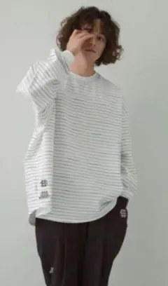 トップス SEESEE x S.F.C Super Big LS Boarder XL 2025年最新】see see super big ls teeの人気アイテム - メルカリ
