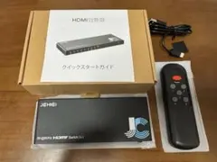 JCHICI HDMI 切替器 5入力1出力 リモコン付