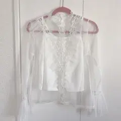 【限定品】レースが豪華♡透け感カットソー