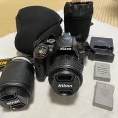 Nikon D5300 美品 ダブルレンズ