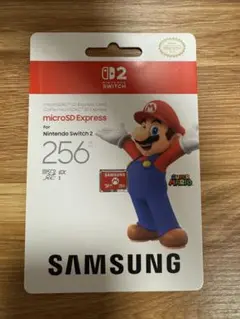 【即日配送】新品Samsung microSD Nintendo Swtich2