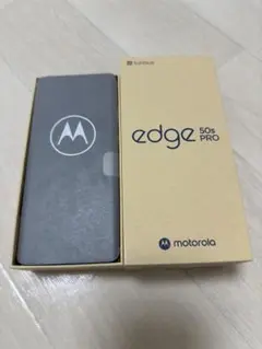 motorola edge 50s PRO 本体　ブラック