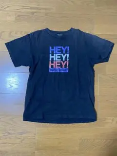 hey hey heyフジテレビ グラフィックプリント Tシャツ M