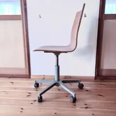 ヴィンテージ無印良品　北欧風曲木チェア　ガススプリングチェア