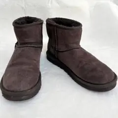 UGGオーストラリア ブラウン ショート ブーツ 24cm
