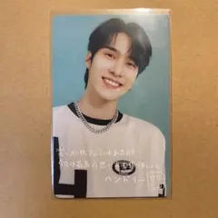 ヘンドリー 会場特典トレカ the First Vision wayv ペンミ