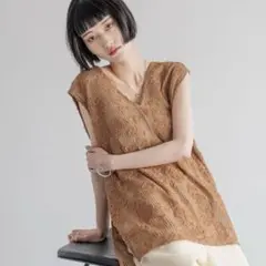 ローリーズファーム 3D レースベスト