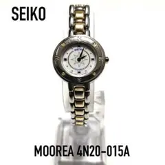 【希少品　新品電池】3240 SEIKO MOOREA レディース腕時計　銀色 2025年最新】seiko mooreaの人気アイテム - メルカリ